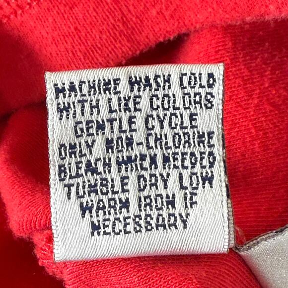 Vintage 90s Y2k Nebraska Huskers Cornhuskers Football Embroidered Cardigan M - Picture 9 of 9